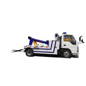 Camion grue japonais avec levage sous-châssis, dépanneuse pour véhicules cassés, grue de dépannage intégrée avec levage de roues, camion de remorquage - Product Image 1