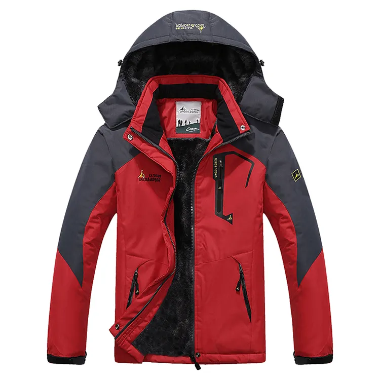 Winter MenのWindbreaker Hiking Camping Coats Cycling Clothes Windproof Thermal Jacket Outwear