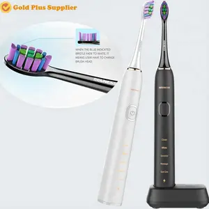 Manufacturing Electric Toothbrush IPX7 Waterproof FoodGrade Smart Sonic Electric Toothbrush Rechargeable Vibrating Automatic Toothbrush