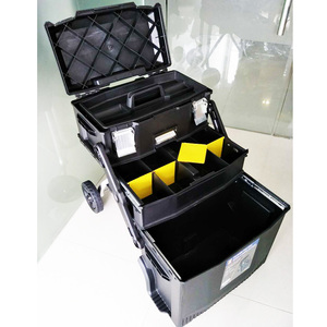 Hộp Đựng Dụng Cụ Rỗng Hộp Dụng Cụ Xe Đẩy Bằng Nhựa Có Thể Khóa Hộp Dụng Cụ Di Động Tủ Lăn Công Cụ Lưu Trữ Ngực Cơ Khí - Product Image 3