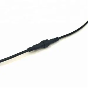 12V 2 pin 3 pin 4-pin snap IP65 led lighting outdoor cable strip corner waterproof connector