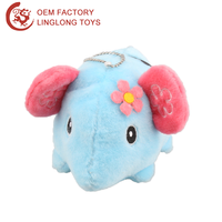 Accesorios móviles de peluche personalizados, oso de dibujos animados, limpiador de pantalla de teléfono de oso blanco con llavero