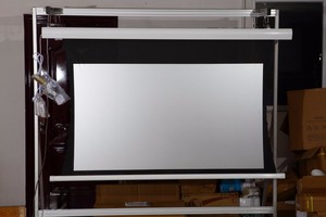 72 pouces ~ 400 pouces Grand 15 pieds écran <span class=keywords><strong>de</strong></span> <span class=keywords><strong>projection</strong></span> électrique/à tension variable motorisé écran <span class=keywords><strong>de</strong></span> <span class=keywords><strong>projection</strong></span> avec HD tissu - Product Image 6