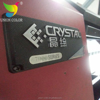 Impresora Solvente Crystaljet Serie 7000 de 3.2m con Ocho/Cuatro Cabezales de Impresión SPT508