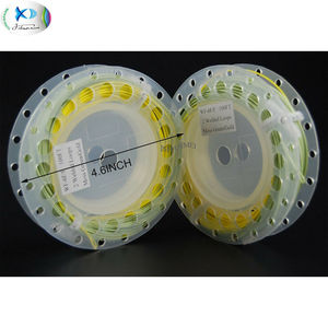 خط صيد ذبابة مزدوج اللون 100 قدم الوزن إلى الأمام خط عائم <span class=keywords><strong>2</strong></span> حلقات ملحومة - Product Image 4