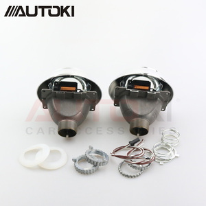 Mini D2S Kim Loại Q5 3.0 Inch HID Bi Xenon Đèn Pha Ống Kính Máy Chiếu + Iris Những Tấm Vải Liệm Sử Dụng D2S D2H Bóng Đèn Đèn - Product Image 6