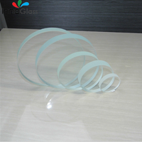 Bloques de vidrio ultratransparente de 17mm y 19mm, bloques de cristal delicados de hierro bajo para decoración, artesanías de vidrio