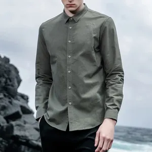 Oemファッションカジュアル高品質カスタム男性最新のデザインシャツ長袖