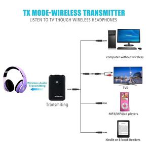 Alien — récepteur/émetteur transmetteur <span class=keywords><strong>bluetooth</strong></span> 2 en 1, mode de lancement et de réception, transmission <span class=keywords><strong>Amazon</strong></span> - Product Image 6