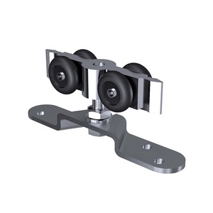 Kayu Pinus Rel Tersembunyi Pintu Geser, Perangkat Keras Pintu Gudang Kayu Modern - Product Image 5