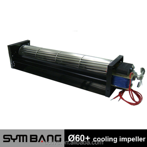 AFS60 120/230V Aluminum Cross Flow <b>Fan</b> 60x429mm Diameter OEM Customizable 2500RPM - Product Image 2
