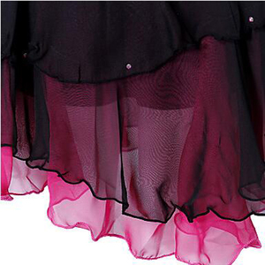 LIUHUO-disfraces de patinaje artístico para niñas, trajes de competición de patinaje para mujeres, hecho en China - Product Image 6