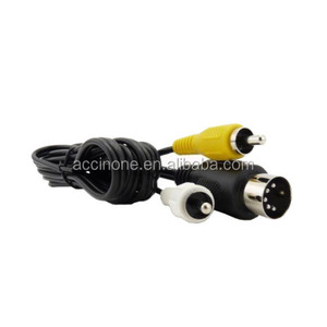 Câble adaptateur TV, Audio-vidéo, 1.8m/6ft, RCA, pour <span class=keywords><strong>Sega</strong></span> Genesis 1, pour Mega Drive 1, pour système principal 1 - Product Image 3
