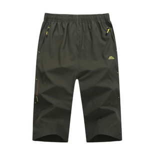 Pantalones deportivos de verano para hombre, pantalón de Yoga de secado rápido, para pesca, senderismo, informal, con logotipo bordado - Product Image 1