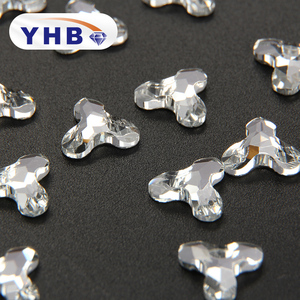 Yhb Hot Koop Rechthoek Glas Fancy Stenen Voor Kledingstuk Accessoires - Product Image 2