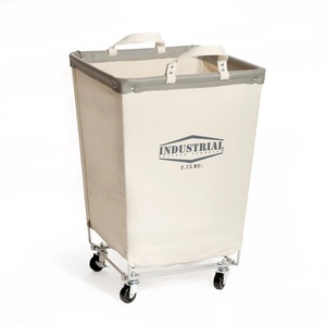 Panier à linge <span class=keywords><strong>en</strong></span> <span class=keywords><strong>toile</strong></span> <span class=keywords><strong>blanche</strong></span>, organisateur à domicile, <span class=keywords><strong>toile</strong></span> <span class=keywords><strong>blanche</strong></span>, panier à linge sur roues, 551, 11 - Product Image 2