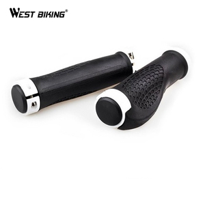 Puños para Bicicleta WEST BIKING de Aleación de Aluminio con Doble Bloqueo, Empuñadura de Goma para Bicicleta de Montaña, Puños para Manillar de Ciclismo - Product Image 3