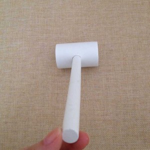Small White Wooden Mallet Boys <strong>Toy</strong> <strong>Tool</strong>, Handy Kids Hammer Simulation Repair <strong>Tools</strong> Durable - Product Image 5