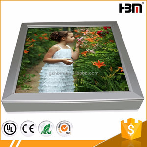 Marco de aleación de aluminio se <span class=keywords><strong>abren</strong></span> de golpe de interior y al aire libre montado en la pared de aluminio caja de luz led - Product Image 3
