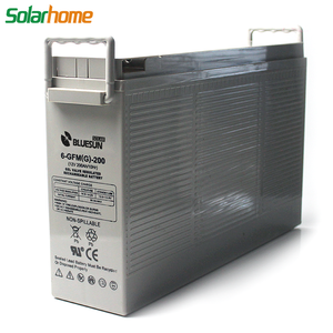 Vuelos de la batería del panel solar precio 100ah 150ah 200ah 250ah gel de panel solar de la batería
