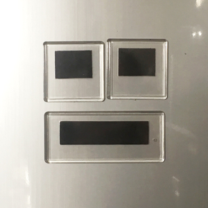 Venta directa de la fábrica! blanco acrílico nevera marco imán de la foto - Product Image 4