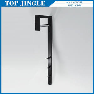 Modern Vintage Red Wall Metal <b>Garment</b> Rail for Clothes - Product Image 3