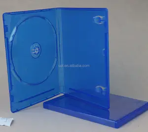 Bluray дешевый чехол для dvd 7 мм прозрачный тонкий для двух дисков