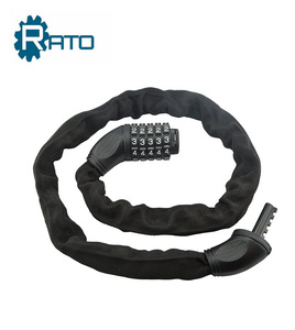 Candado de bicicleta Código de combinación de 5 dígitos Cadena de bicicleta <span class=keywords><strong>Cable</strong></span> de <span class=keywords><strong>100cm</strong></span> Candado de bicicleta - Product Image 5