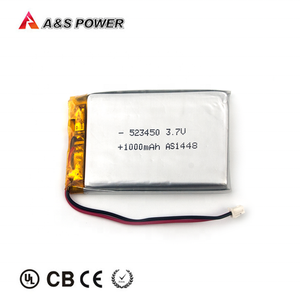 KC IEC certificate's Battery Lithium polymer 3,7 V 530 mAh 423040 lipo battery - Product Image 4