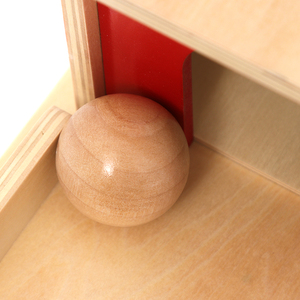 Venta caliente Juguetes Educativos de alta calidad, materiales montessori niños juguetes de madera juguetes de la permanencia del objeto caja con bandeja - Product Image 3