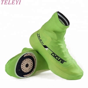 Cubrezapatos de LICRA Botines para <span class=keywords><strong>ciclismo</strong></span> y bicicleta A prueba de viento y polvo con cremallera Cubierta de moda Invierno Primavera Otoño Temporadas - Product Image 5