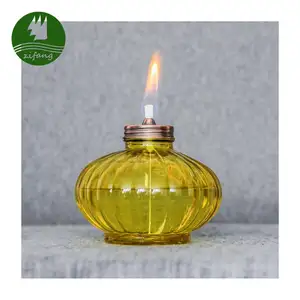 High Quality Garden Tiki Torch Kerosene Oil Lamp Glass For Tabletop Decoration
