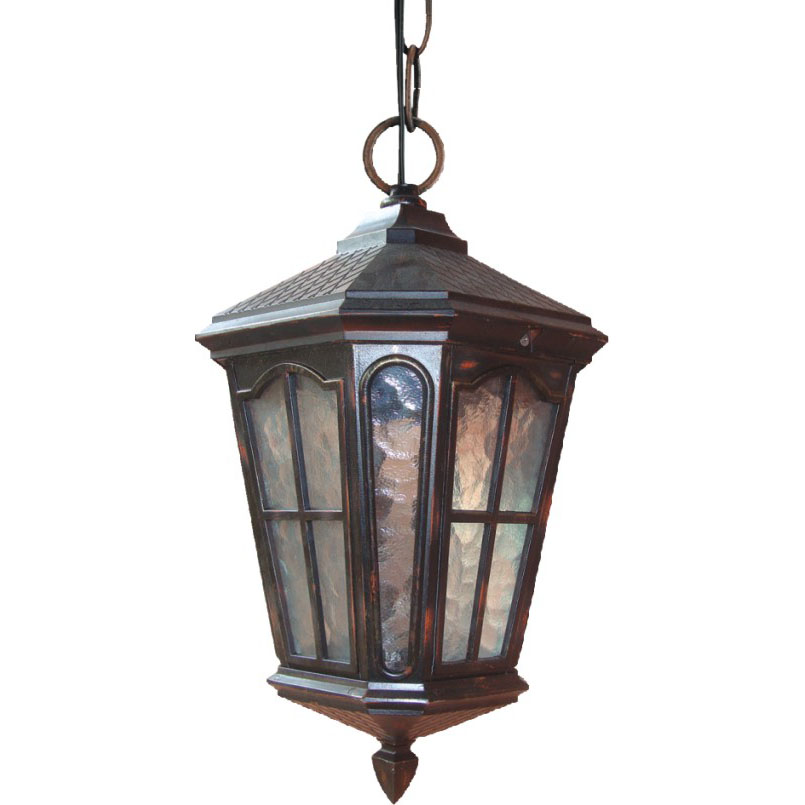 Классический подвесной светильник для улицы, сада, декоративное античное освещение, цепочка, подвесной светильник, фонарь