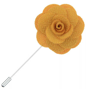 Broches de <span class=keywords><strong>broche</strong></span> de bijoux de <span class=keywords><strong>fleur</strong></span> en <span class=keywords><strong>tissu</strong></span> fait à la main <span class=keywords><strong>pour</strong></span> vêtements robes - Product Image 2
