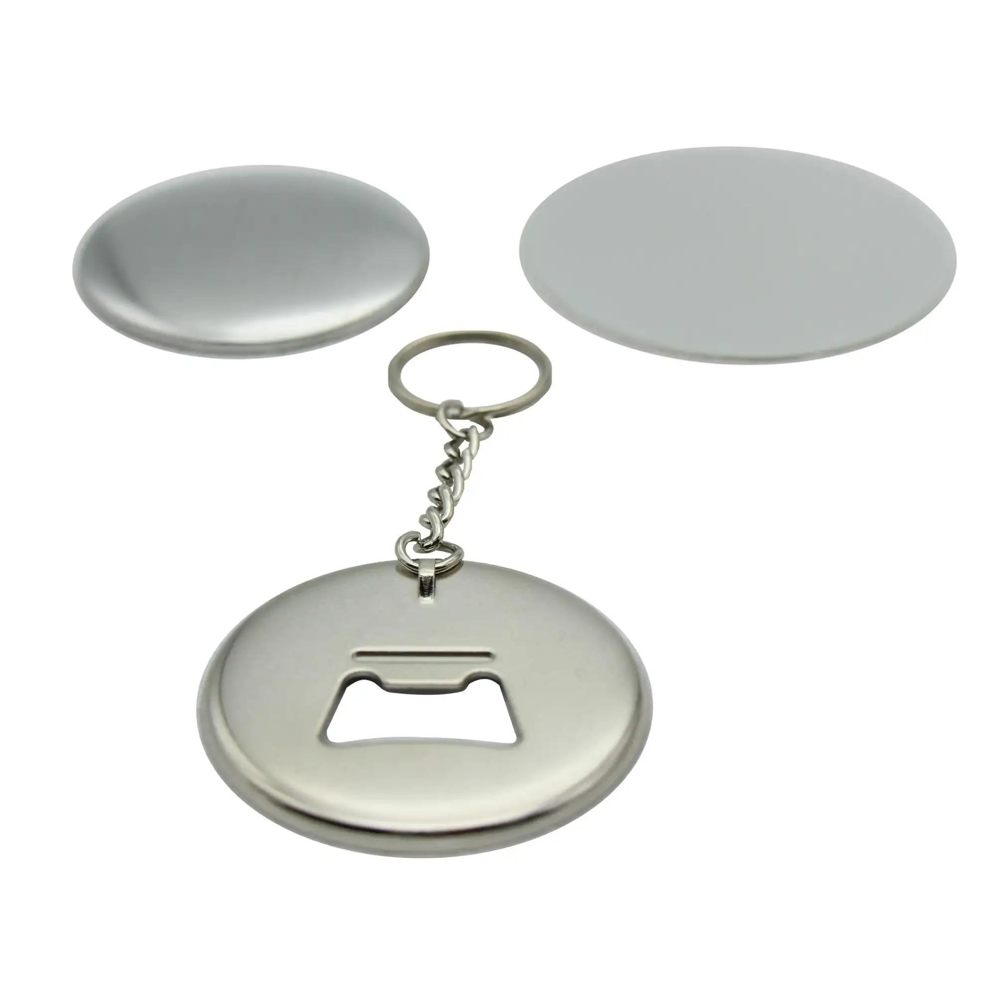 58mm sleutelhanger flesopener groothandel badge materiaal