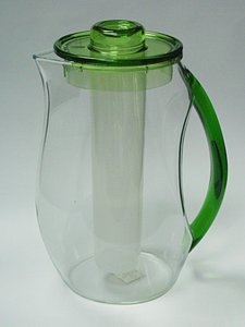 Jarra de agua acrílica de plástico única de gran capacidad decorativa - Product Image 3