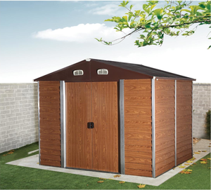 PANEL <span class=keywords><strong>DE</strong></span> MADERA HORIZONTALES HW-0506 Caseta <span class=keywords><strong>de</strong></span> jardin cobertizo metalico - Product Image 1