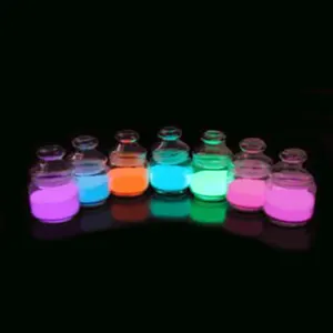 De vidrio de borosilicato pigmentos de bambú de la impresión de papel pintado resina pigmento fluorescente