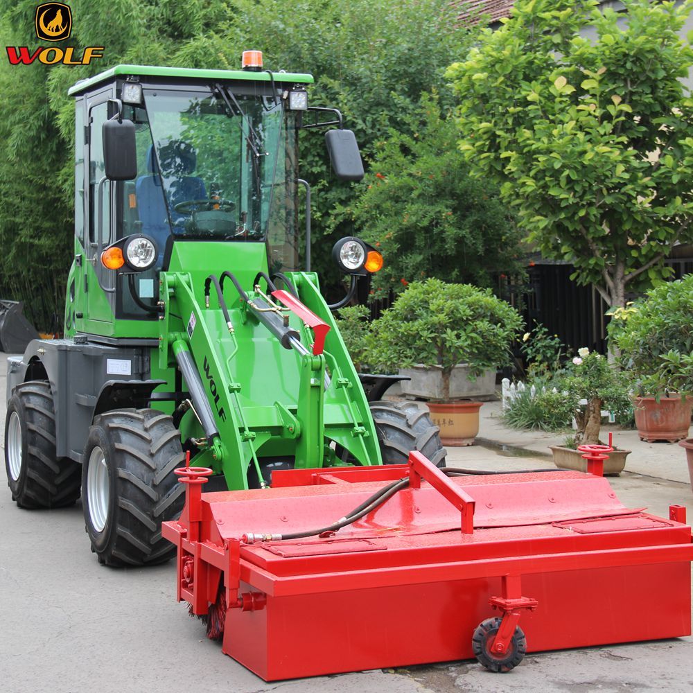 1T Radlader mit Hoflader