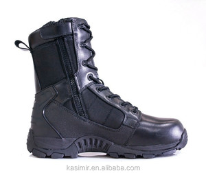 <span class=keywords><strong>Bottes</strong></span> tactiques de combat en <span class=keywords><strong>cuir</strong></span> <span class=keywords><strong>noir</strong></span> sur mesure, fabrication Hanagal, ODM, OBM, vente en gros, OEM - Product Image 2