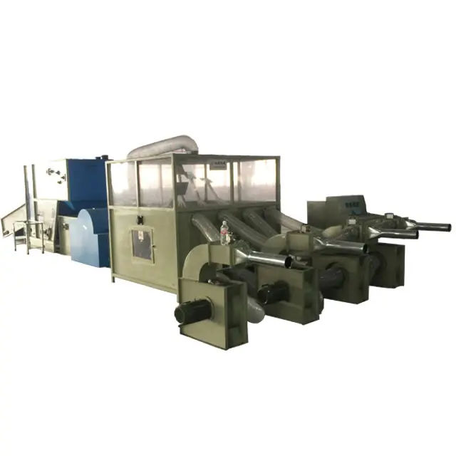 Hete Verkoop Hoge Output Stabilisatie Kwaliteit Garantie Textielmachines Reserve Kussenvulling Katoen Machine