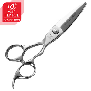 <span class=keywords><strong>Forbici</strong></span> da <span class=keywords><strong>Barbiere</strong></span> a Doppia Lama Larga per Taglio Capelli, Modello Willow, per Destrorsi - Product Image 2