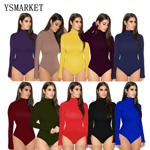 <span class=keywords><strong>Dolcevita</strong></span> <span class=keywords><strong>Body</strong></span> top donna maniche lunghe collo alto <span class=keywords><strong>Body</strong></span> <span class=keywords><strong>Body</strong></span> Femme solido pagliaccetto monopezzo EYD3501 - Product Image 3