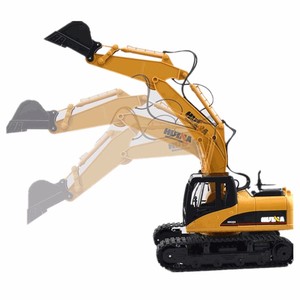 Huina Toys — <span class=keywords><strong>jouet</strong></span> RC camion de Construction, en alliage léger, Rotation de 1550, 1/14, 680 degrés, en métal - Product Image 3