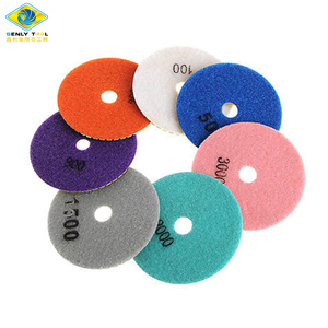 7 adımlar ıslak parlatma pedleri Granit Mermer Kuvars Beton - Product Image 2