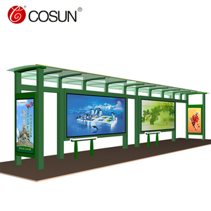 Baja potencia para <span class=keywords><strong>el</strong></span> equipo al aire libre moderno autobús solar con caja de luz LED - Product Image 3