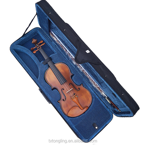 Alta Calidad Mate Flameado Violín Estudiante Marca Alemana Violín 4/4 - Product Image 6