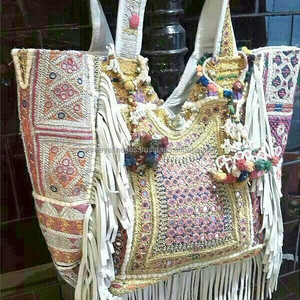 Promotional HANDMADE Cotton BANJARA <b>BAG</b> in <b>Indian</b> Embroidery - Product Image 1