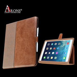 Buena calidad <span class=keywords><strong>de</strong></span> la primera grano del cuero del tirón para el <span class=keywords><strong>ipad</strong></span> 6 - Product Image 1