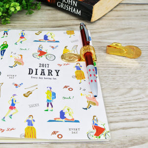 Porte-stylo personnalisé en métal pour cahier - Product Image 3